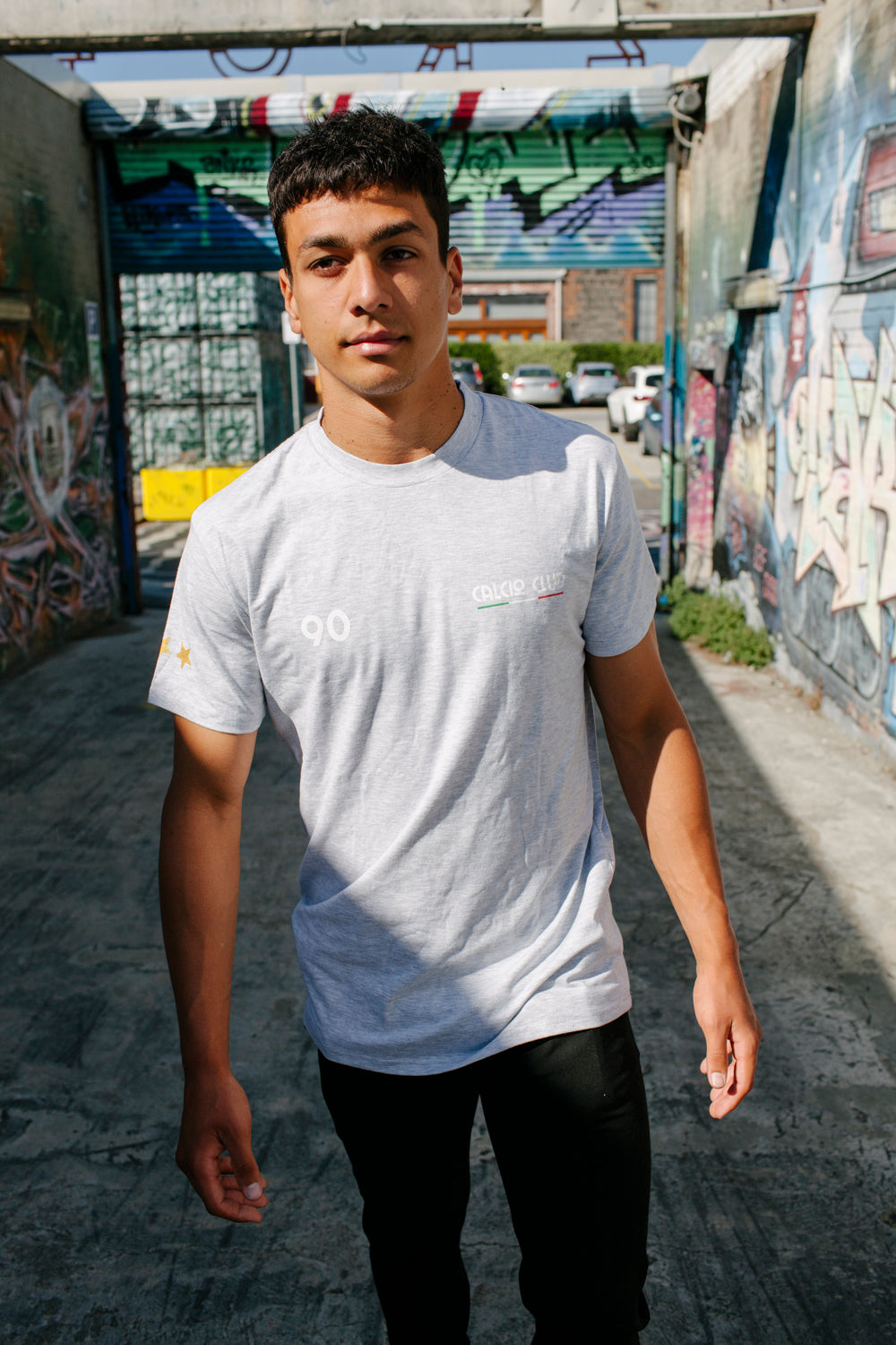 Grey Calcio 90 Tee